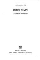 Cover of: John Wain: Schriftsteller und Kritiker