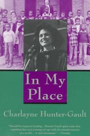 Cover of: In my place by Charlayne Hunter-Gault