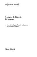 Cover of: Principios de filosofía del lenguaje