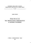 Frinico tra propaganda democratica e giudizio tucidideo by Gianni Grossi