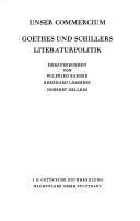 Cover of: Unser Commercium: Goethes und Schillers Literaturpolitik