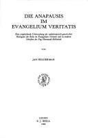Die Anapausis im Evangelium Veritatis by Jan Helderman
