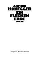 Cover of: Ein Flecken Erde: Roman