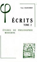 Cover of: Etudes de philosophie moderne: Spinoza, Montesquieu, Rousseau, Hegel, Schopenhauer