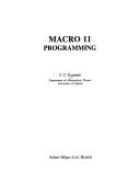 Cover of: Macro 11 programming