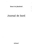 Cover of: Journal de bord