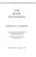 Cover of: The book enchained