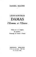 Cover of: Léon-Gontran Damas: l'homme et l'œuvre