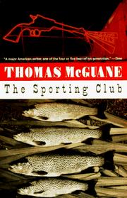 Cover of: The sporting club by Thomas McGuane