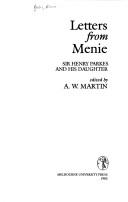 Letters from Menie by Menie Parkes