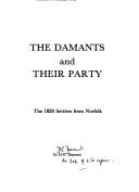 Cover of: The Damants and their party by D. G. Damant