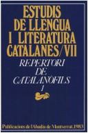 Repertori de catalanòfils by Associació Internacional de Llengua i Literatura Catalanes