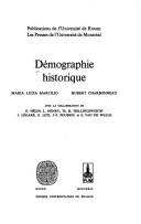 Cover of: Démographie historique
