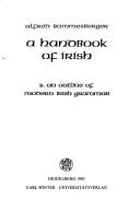 Cover of: A handbook of Irish by Alfred Bammesberger