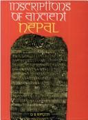 Cover of: Inscriptions of ancient Nepal