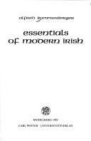 Cover of: A handbook of Irish