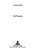 Die Proxenie by Christian Marek