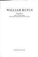 William Rufus by Frank Barlow