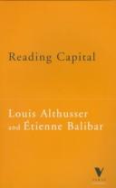 Cover of: Reading Capital by Louis Althusser