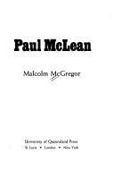 Cover of: Paul McLean