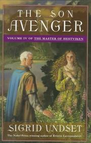 Cover of: The son avenger by Sigrid Undset