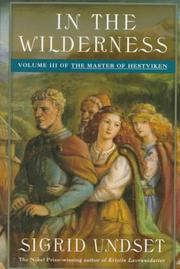 Cover of: In the wilderness by Sigrid Undset