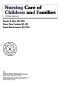 Nursing care of children and families by Sandra R. Mott