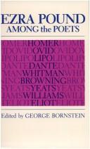 Cover of: Ezra Pound among the poets | 