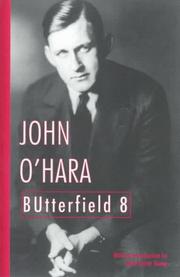 Butterfield 8 by John O'Hara