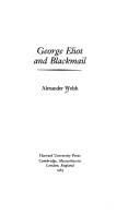 Cover of: George Eliot and blackmail