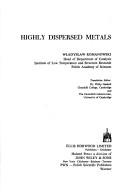 Cover of: Highly dispersed metals