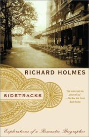 Cover of: Sidetracks: Explorations of a Romantic Biographer