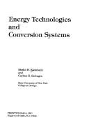 Energy technologies and conversion systems