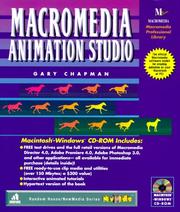Cover of: Macromedia animation studio by Gary Chapman