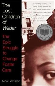 Cover of: The Lost Children of Wilder by Nina Bernstein