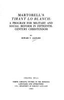 Cover of: Martorell's Tirant lo Blanch by E. T. Aylward