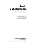 Cover of: Toxic susceptibility: male/female differences