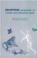 Cover of: Deception, perspectives on human and nonhuman deceit