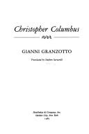 Cristoforo Colombo by Gianni Granzotto