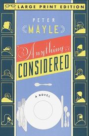 Cover of: Anything considered