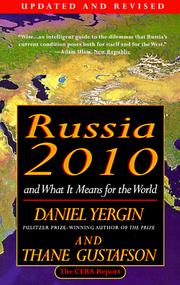 Cover of: Russia 2010 by Daniel Yergin