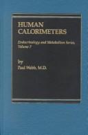 Cover of: Human calorimeters.