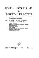 Cover of: Useful procedures in medical practice