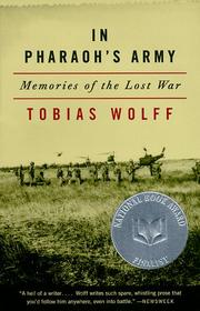 Cover of: In Pharaoh's Army by Tobias Wolff