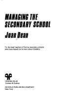 Cover of: Managing the secondary school