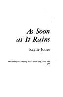 Cover of: As soon as it rains