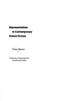 Representation in contemporary French fiction by Dina Sherzer