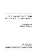 Cover of: Information systems and public management