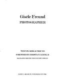 Cover of: Gisèle Freund, photographer