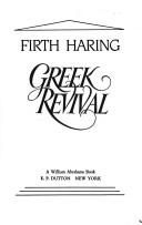 Cover of: Greek revival